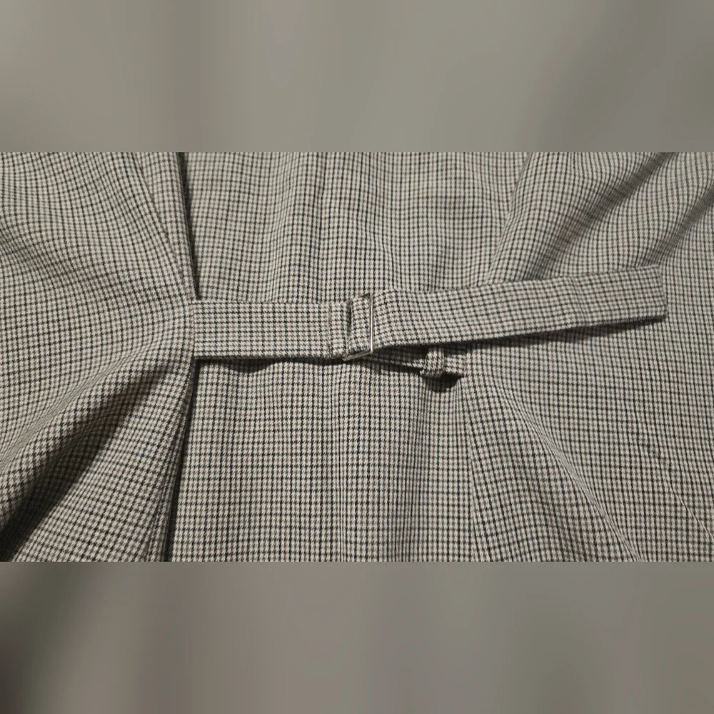 Abercrombie & Fitch Houndstooth Vest in Brown and Black - Picture 9 of 16